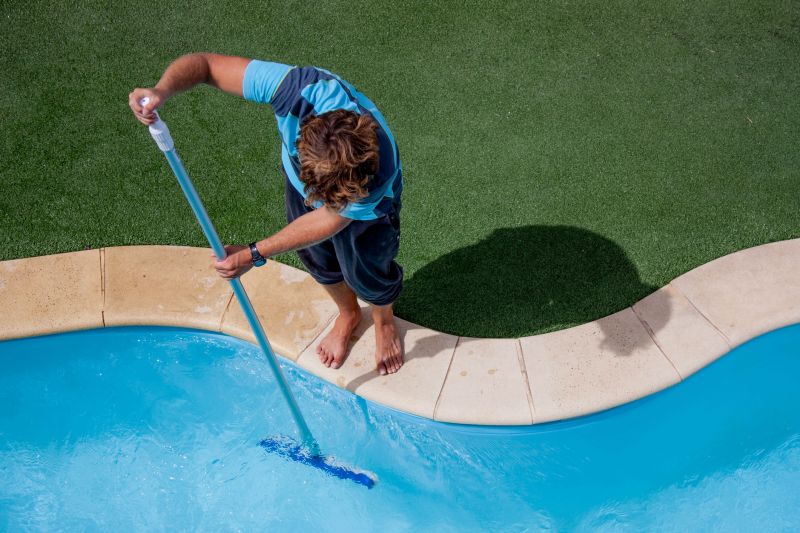 Local Weekly Pool Maintenance pros at work